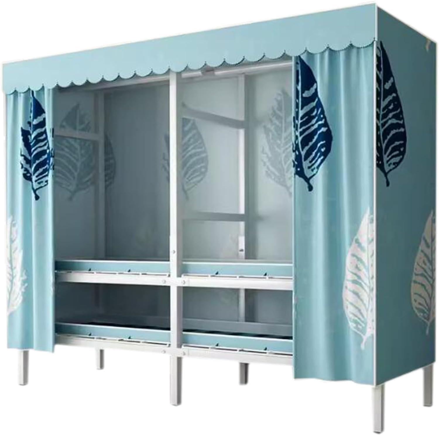 How We Organized Our Space with This Large Folding Iron Wardrobe