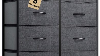 How We Organized Our Space with the DWVO 8-Drawer Dresser
