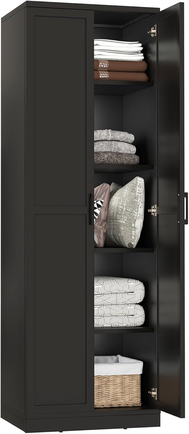 How Our Giantex 70″ Storage Cabinet Transformed Our Space