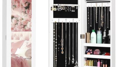 Our Giantex Jewelry Armoire Review: Stylish, Spacious, and Practical