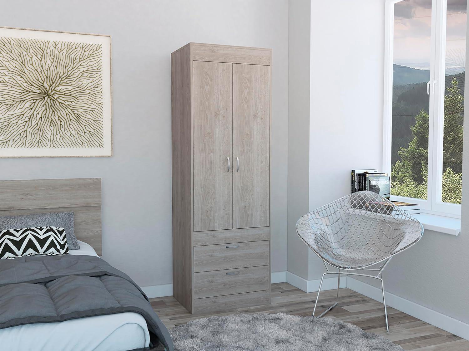 Our Take on the Light Gray Armoire: Stylish Storage Simplified