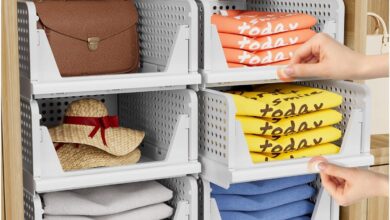 How We Organized Our Closets with CTSNSLH Stackable Bins