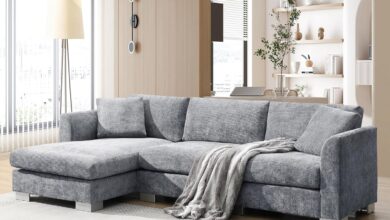 Our Take on the Modern Cloud L-Shaped Chenille Sofa: Stylish & Cozy