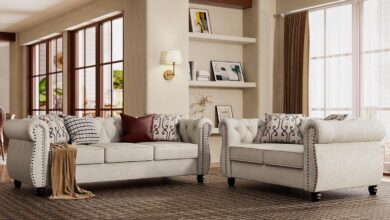 Why We Chose the Morden Fort 2-Piece Chesterfield Set