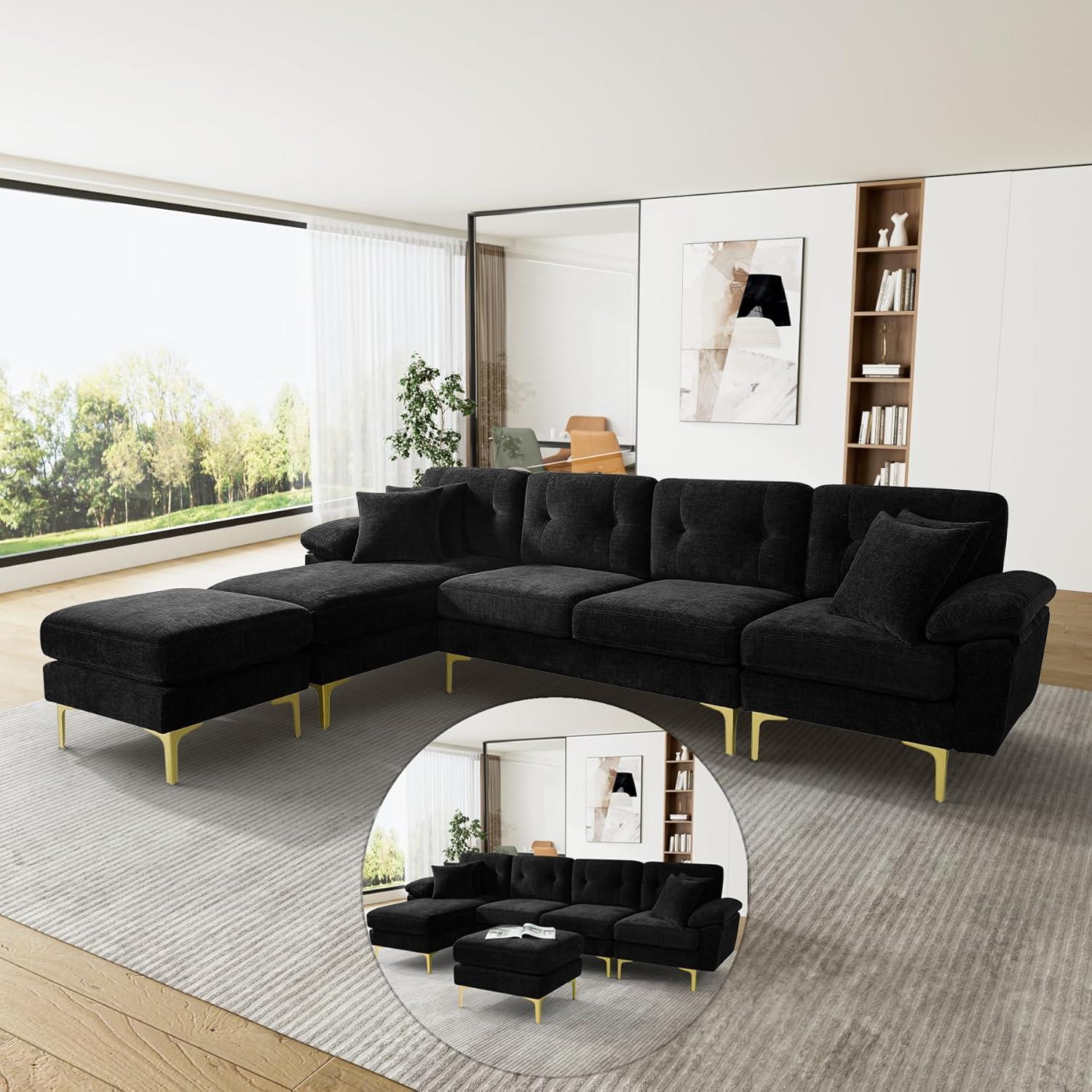 Our Honest Take on the U-Shaped Convertible Sectional Sofa