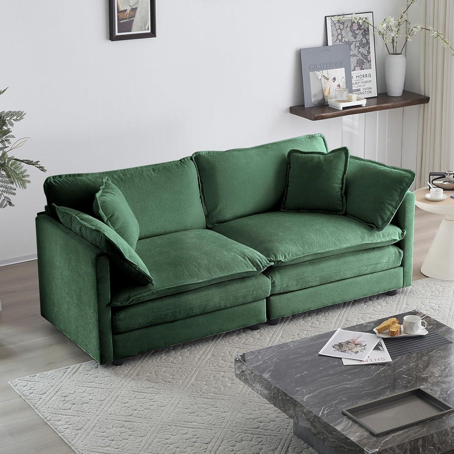 Our Experience with the Oversized Cloud Couch: Cozy, Custom, and Stylish