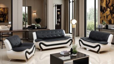 Our Honest Take on the Stylish Faux Leather 3-Piece Sofa Set