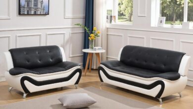 Our Honest Take: Stylish & Space-Smart Faux Leather Sofa Set