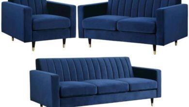 Our Honest Take on the Home Square Navy Velvet 3-Piece Set