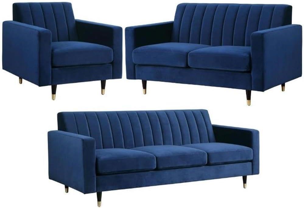 Our Honest Take on the Home Square Navy Velvet 3-Piece Set