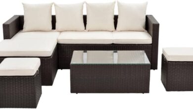 Relaxing Together: Our Take on the 5-Piece Wicker Patio Set