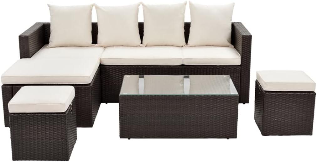 Relaxing Together: Our Take on the 5-Piece Wicker Patio Set