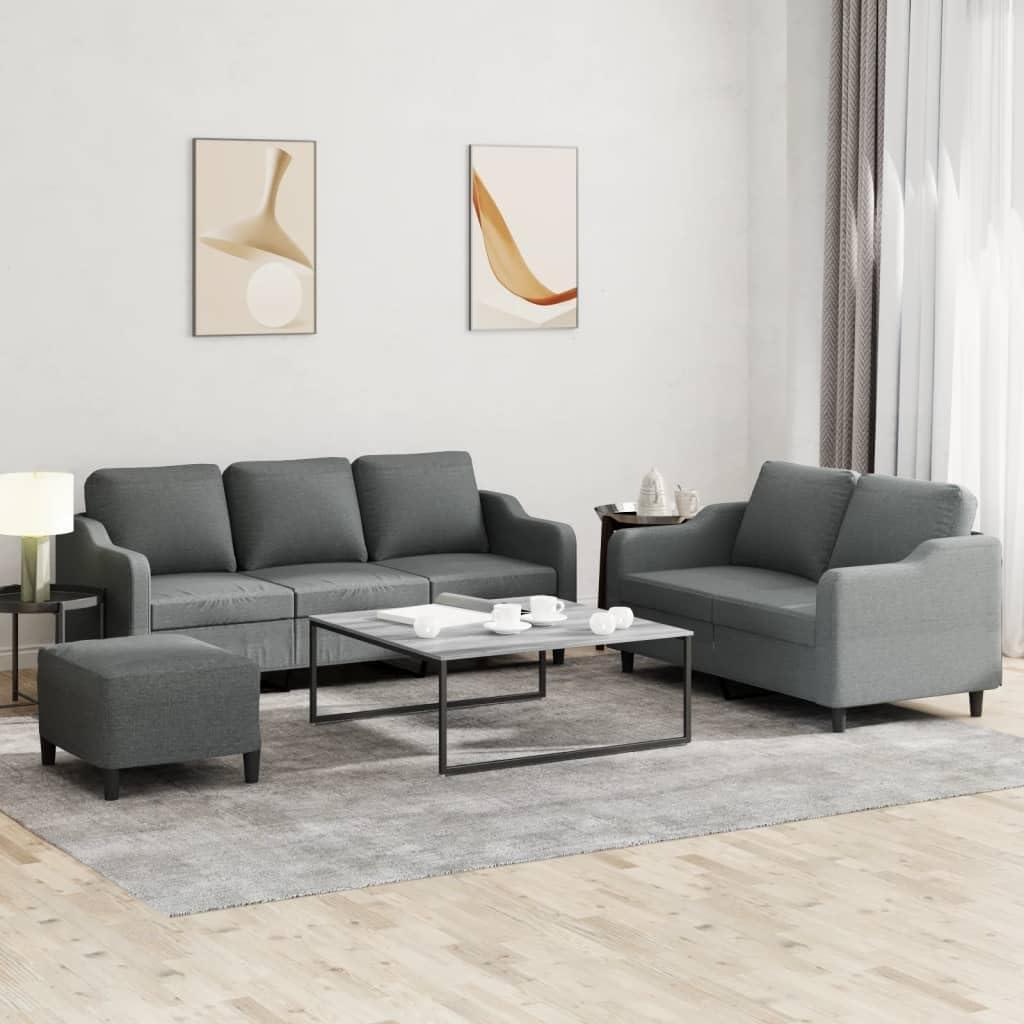 Why We Love Our Dark Gray 3-Piece Sofa Set: A Cozy Review