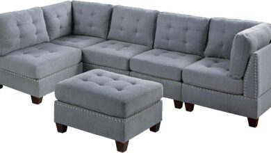 How We Made Our Space Stylish with This Modular Gray Sectional Set