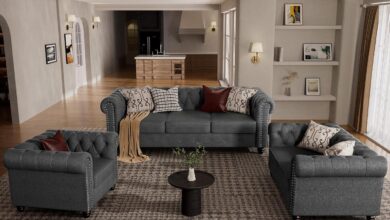 Our Take on Morden Fort’s Stylish, Pet-Friendly Chesterfield Set