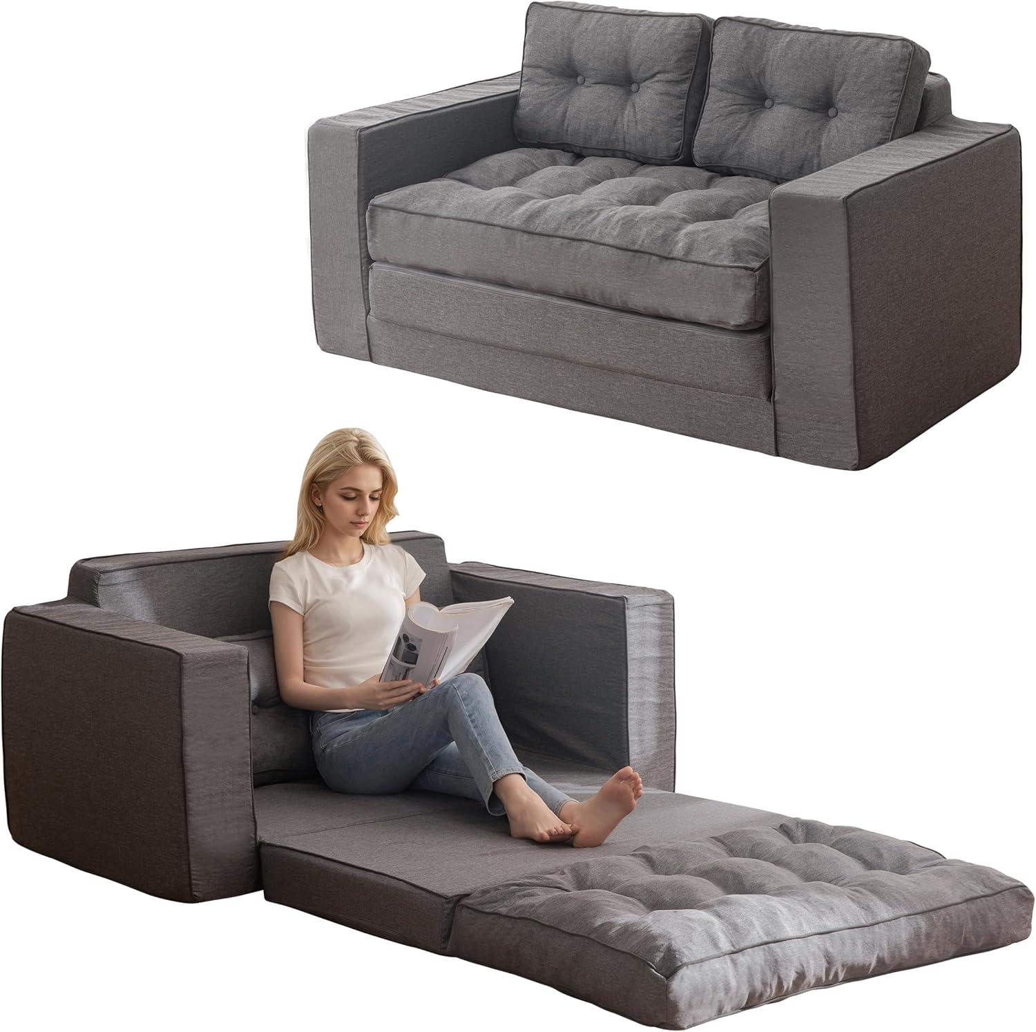 Our Take on the YOSHOOT Loveseat Sleeper: Space-Smart Comfort