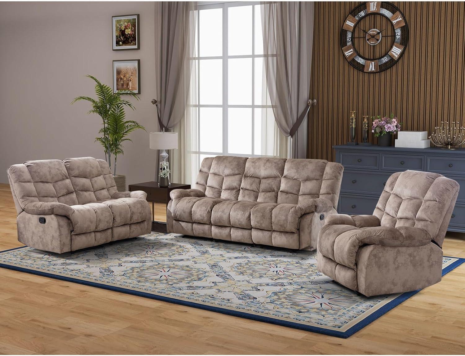 Our Honest Take on the CANMOV 3-Piece Reclining Sofa Set