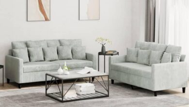 Why Our Modern Light Grey Velvet Sofa Set Is Perfect for Us