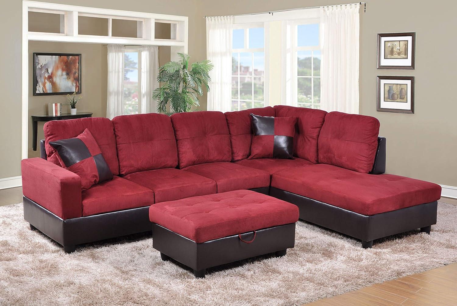 Our Honest Take on the Modern Red Sectional Sofa with Storage
