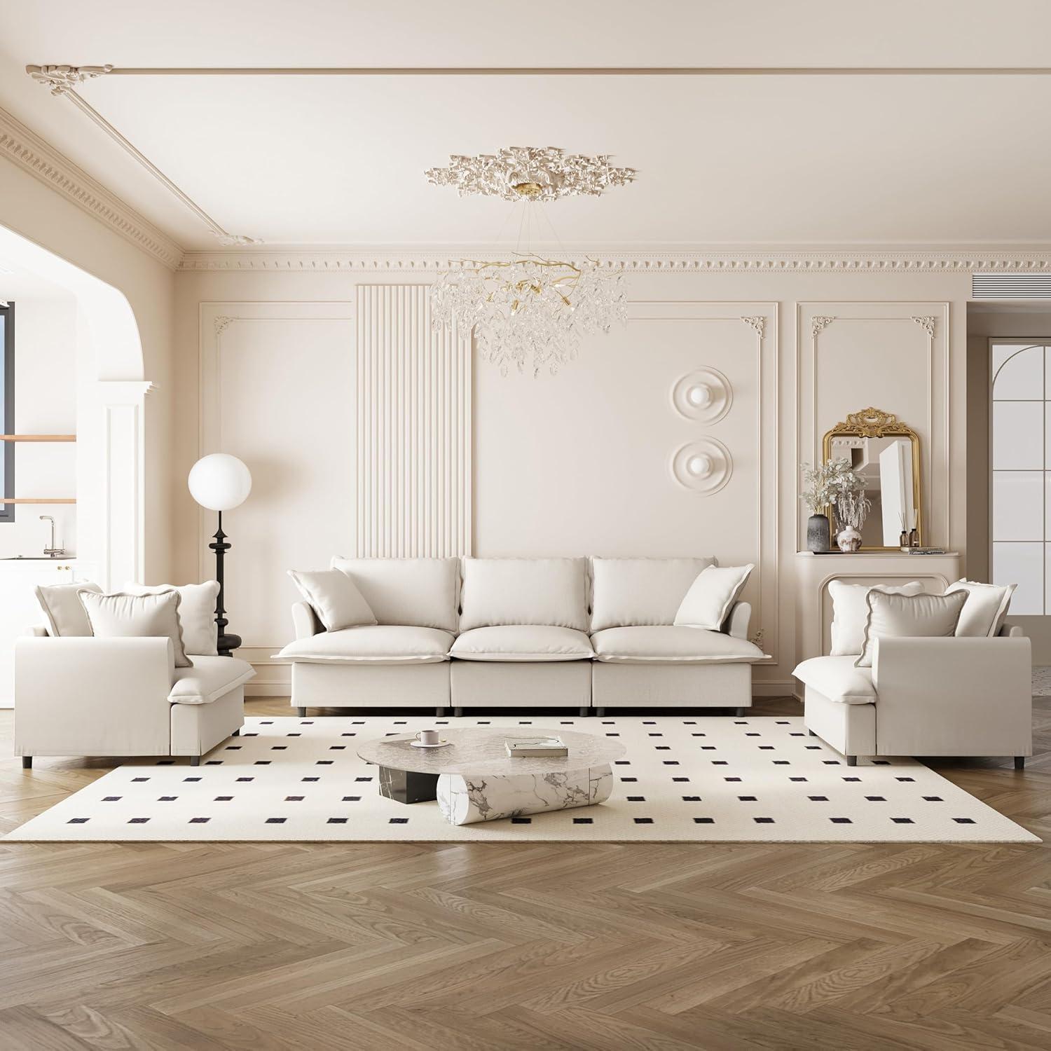 Our Honest Take: The 3-Piece Modular Chenille Sofa Set Review