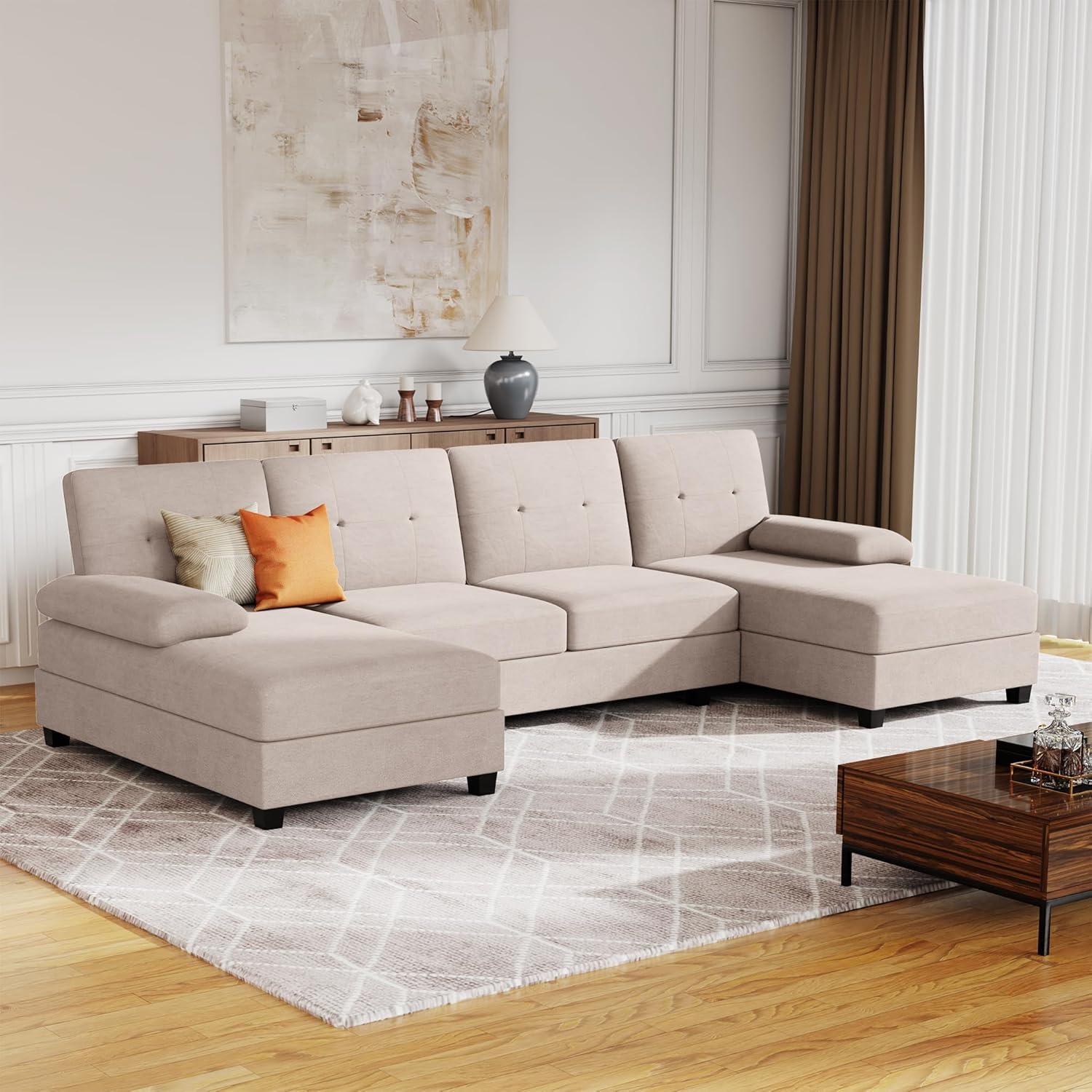 Our Honest Take on the JAMFLY U-Shaped Sectional Sofa Experience