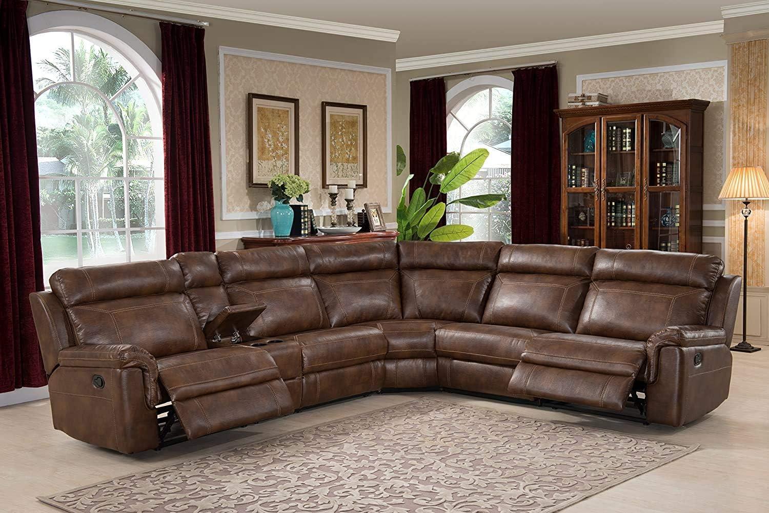 Our Honest Take on the AC Pacific Clark 6-Piece Recliner Sofa Set