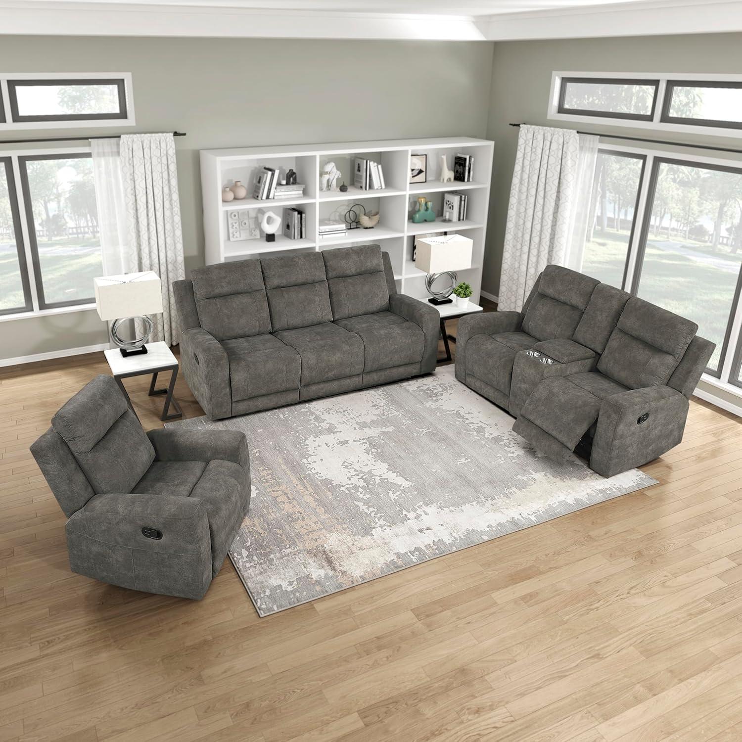Our Honest Take on the Lexicon 3-Piece Reclining Living Room Set
