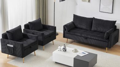 How We Loved Furnimart’s Corduroy Sofa Set with Smart Storage