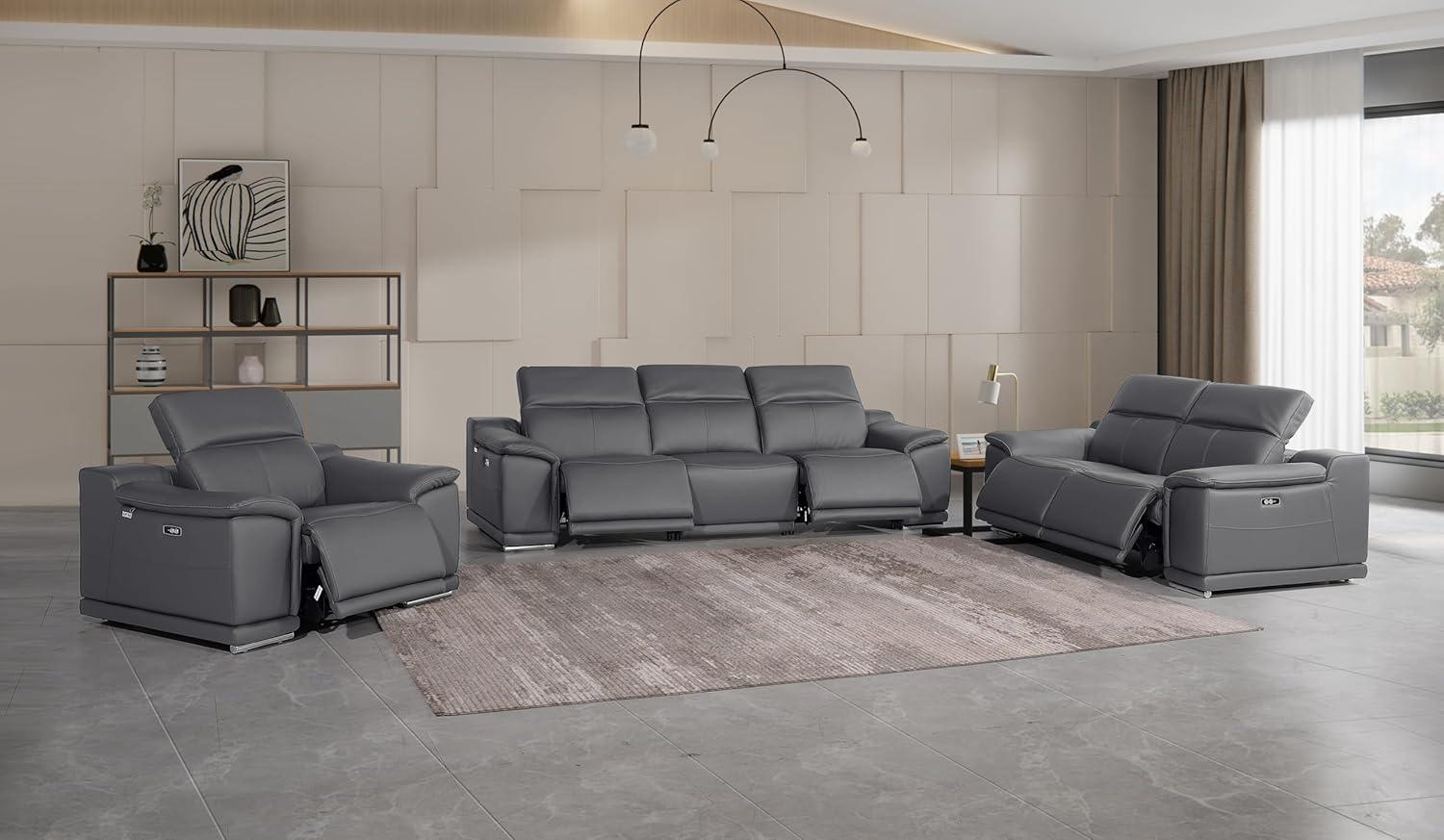 Our Take on the BlackJack Italian Leather Recliner 3-Piece Set