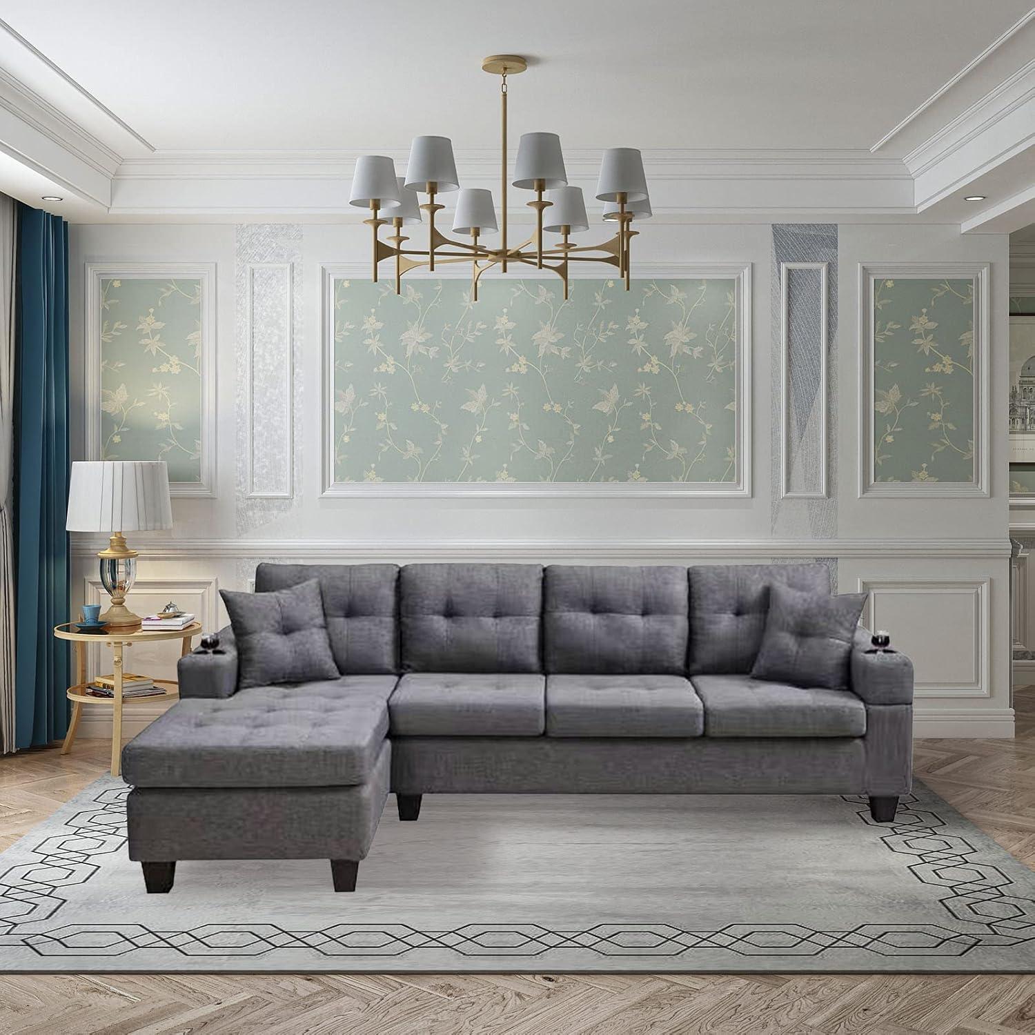 How We Transformed Our Space with the Eafurn L-Shaped Sofa