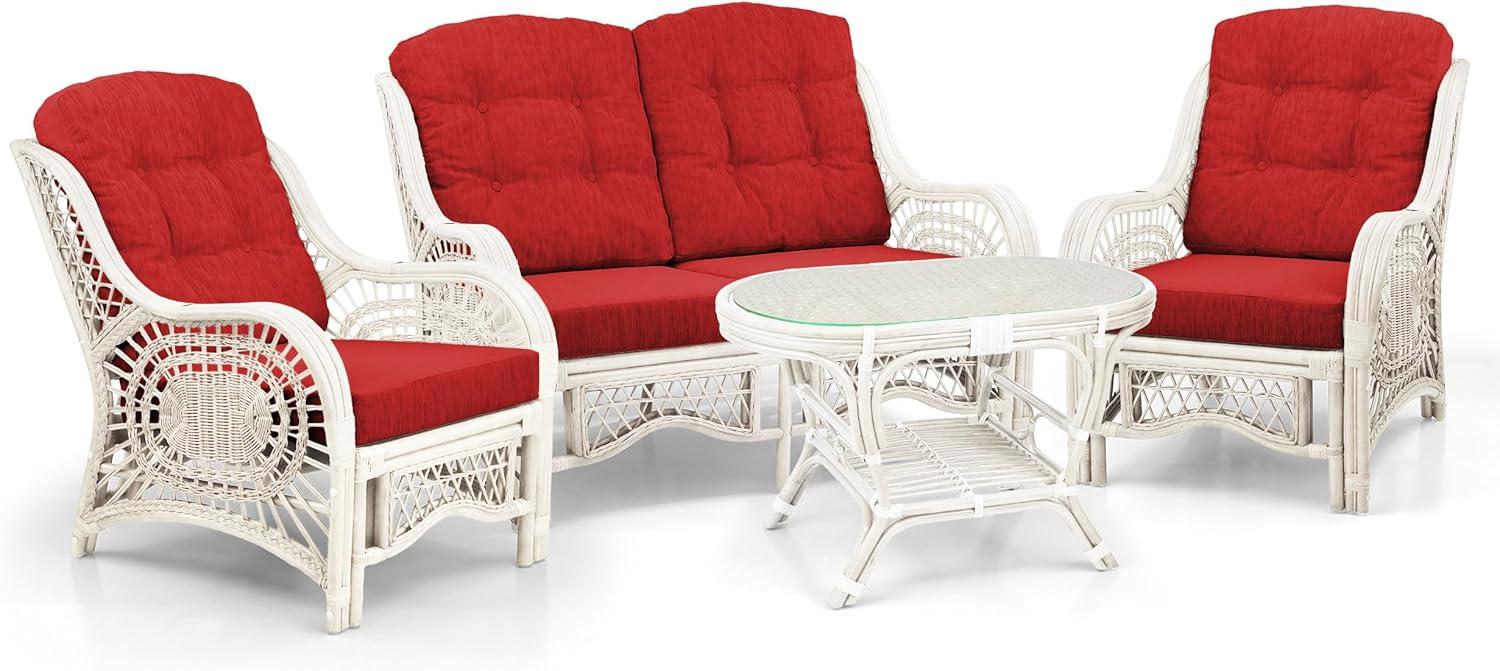 Our Honest Take on the Malibu ECO Rattan Lounge Set with Coffee Table