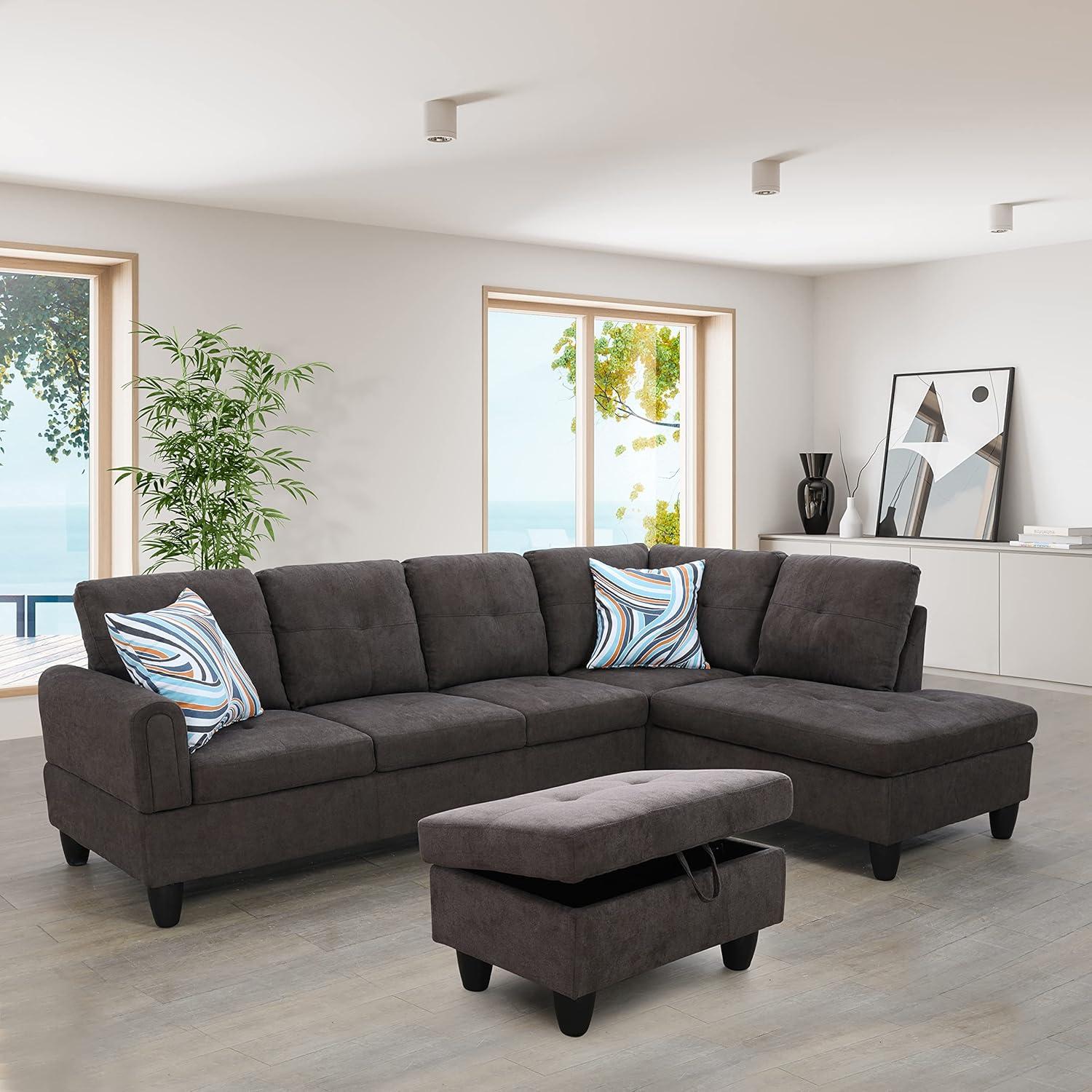 Our Honest Take on the Star Home Monica L-Shape Sectional Sofa