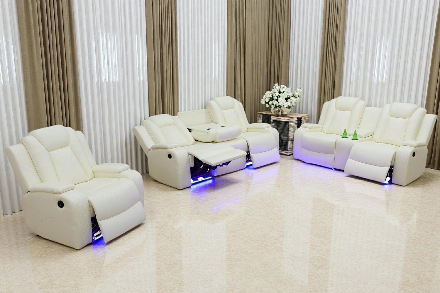 Our Honest Take on the Creamy White Power Recliner Sofa Set