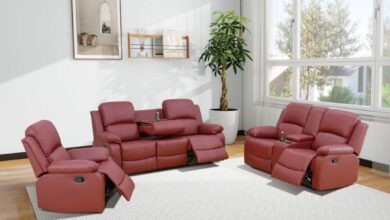 Our Honest Take on the Red Recliner Sofa Set: Comfort & Style