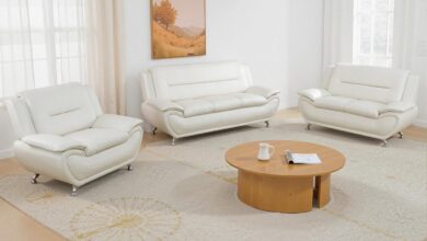 Our Take on the Cream White Leather Sofa Set: Stylish & Practical