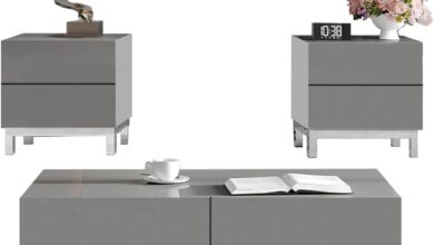 Our Take on AMERLIFE’s Sleek 3-Piece Coffee Table Set