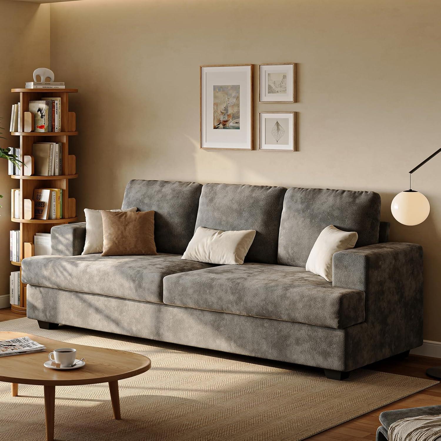 Our Honest Take: Cozy & Compact 3-Seater Couch for Apartments