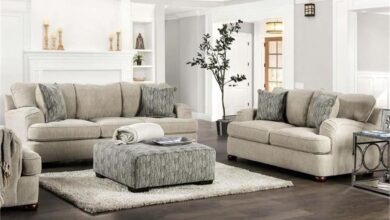 Our Take on the Furniture of America Arum Chenille 2-Piece Sofa Set