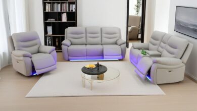 Our Experience with the Ainehome LED Power Recliner Sofa Set
