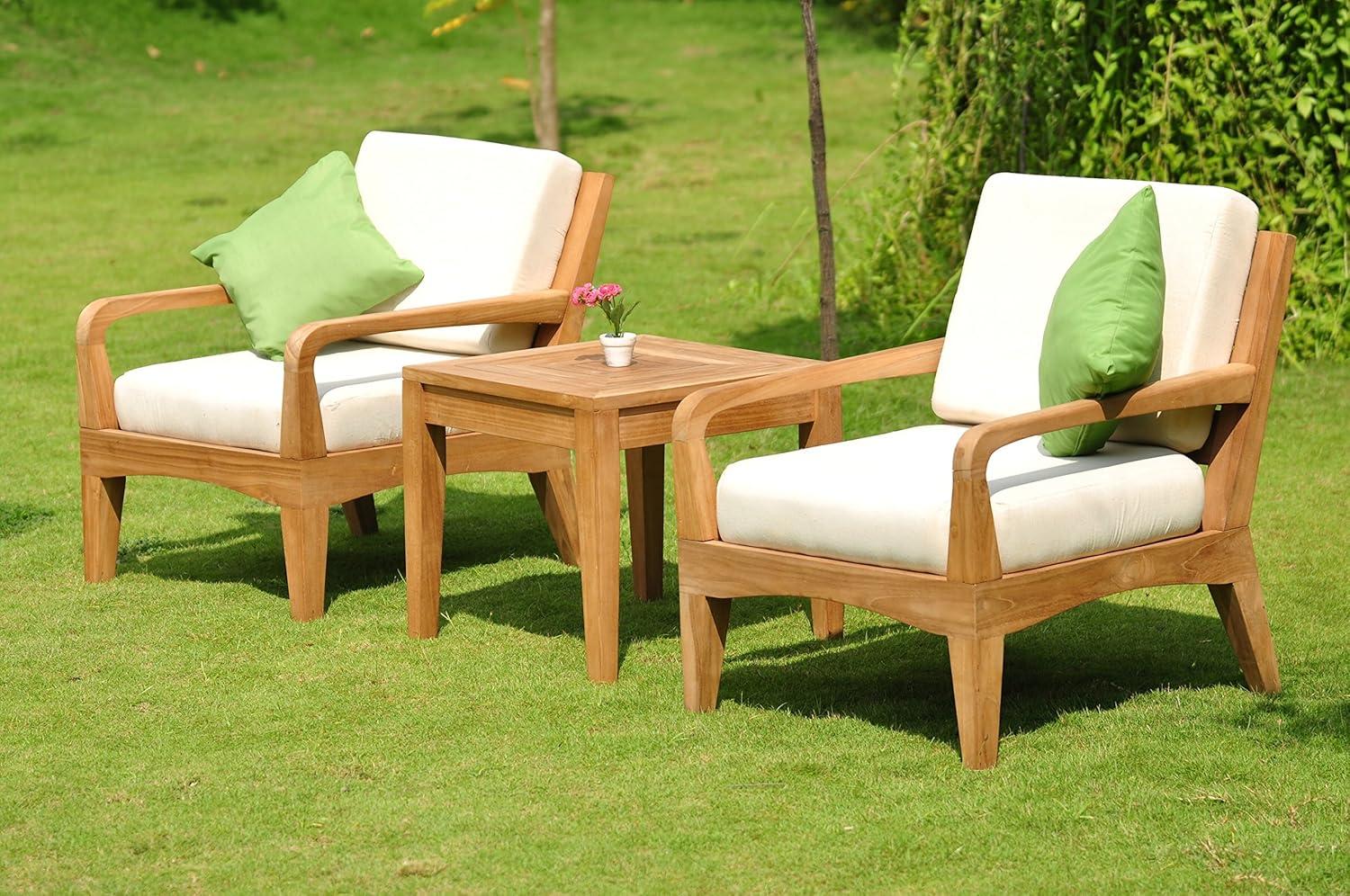Our Take on the Luxurious Noida Teak 3-Piece Lounge Set