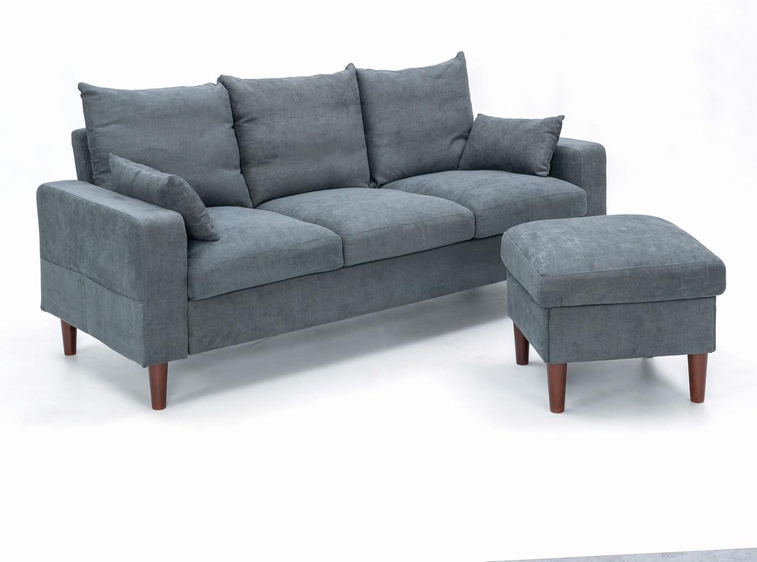 Our Honest Take: Panana Modern Sofa Set with Footstool Reviewed
