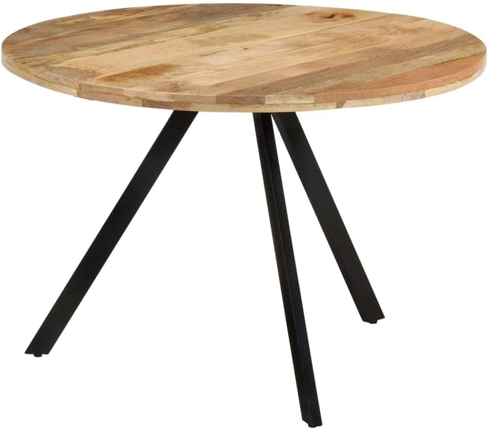 Our Honest Take on the Solid Mango Wood Round Dining Table