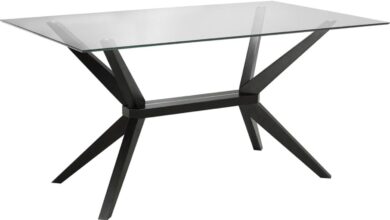Our Take on the Uptown Club Glass Dining Table: Stylish & Sturdy