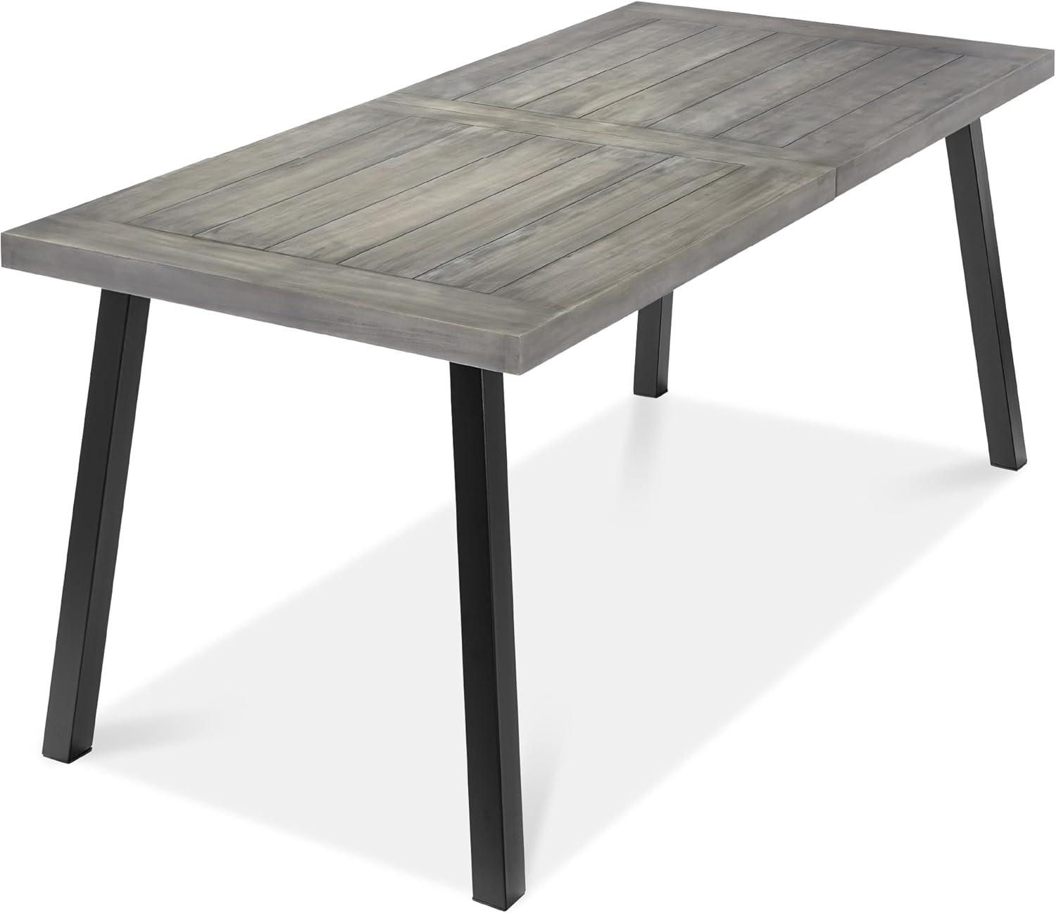 Why We Love the Best Choice 6-Person Acacia Wood Table
