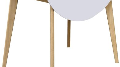 Our Take on the Orion Drop Leaf Table: Style Meets Space Saving