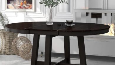 Our Take on the Voohek Extendable Rustic Round Dining Table
