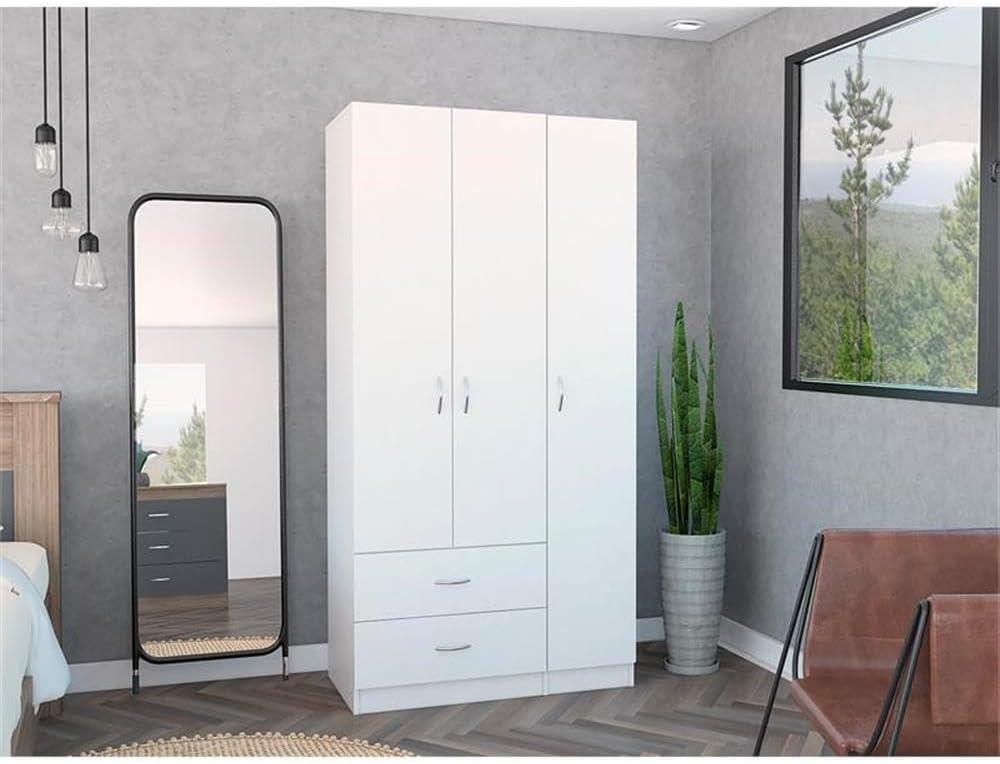 How We Organized Our space with Home ⁢Square's 3-Piece White Set