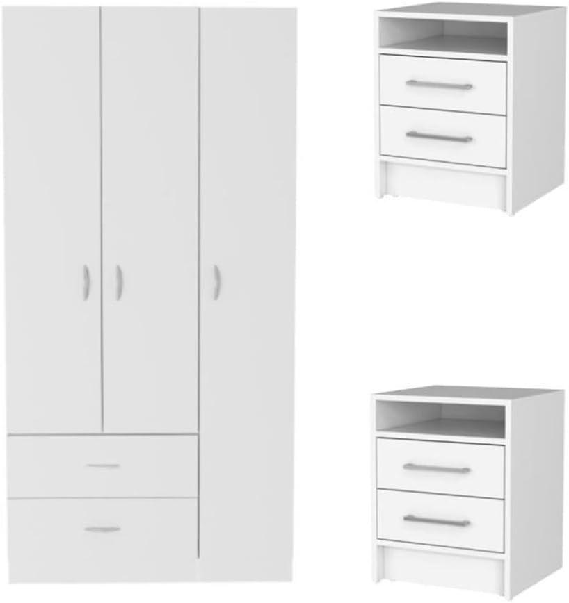 How We organized‍ Our Space⁤ with Home ‌Square's 3-Piece White ⁢Set