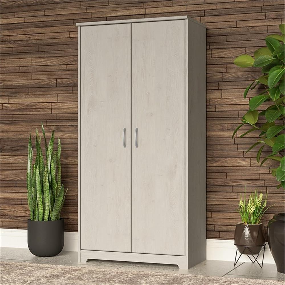 Our Take on the Bush Cabot Tall Storage Cabinet: Stylish & Sturdy