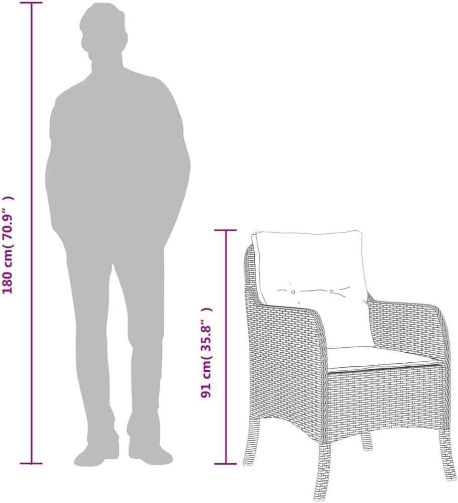 Our Take on vidaXL's Sleek 3-Piece​ Patio Set for Cozy Outdoors